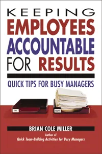 Keeping Employees Accountable for Results_cover