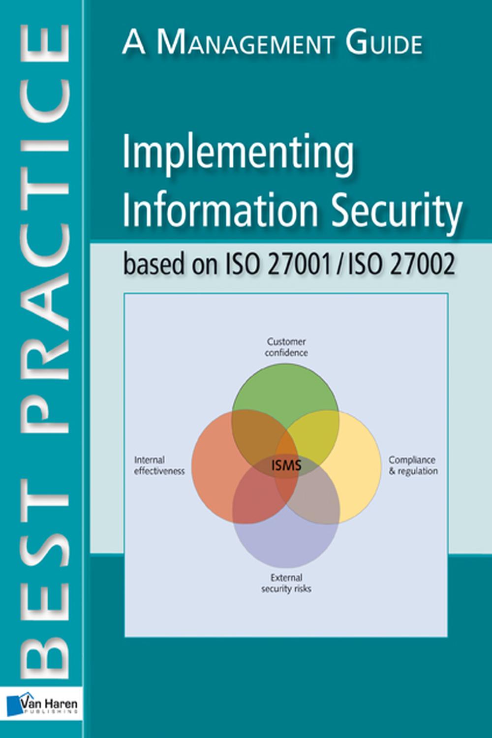 [PDF] Implementing Information Security based on ISO 27001/ISO 27002 by  Alan Calder | 9789401801232