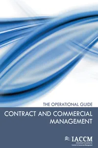 Contract and Commercial Management - The Operational Guide_cover