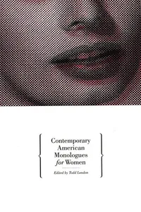 Contemporary American Monologues for Women_cover