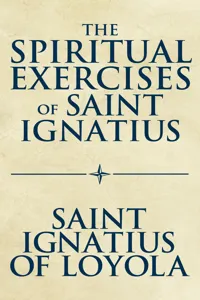 The Spiritual Exercises of Saint Ignatius_cover