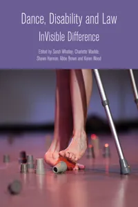 Dance, Disability and Law_cover