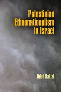 Palestinian Ethnonationalism in Israel_cover