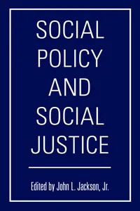 Social Policy and Social Justice_cover