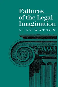 Failures of the Legal Imagination_cover