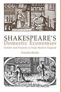 Shakespeare's Domestic Economies_cover