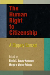 The Human Right to Citizenship_cover