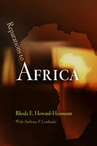 Reparations to Africa_cover