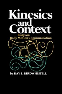 Kinesics and Context_cover