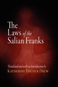 The Laws of the Salian Franks_cover
