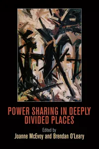 Power Sharing in Deeply Divided Places_cover