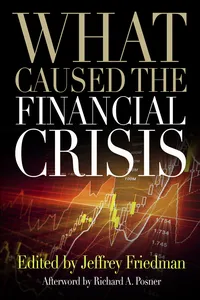 What Caused the Financial Crisis_cover