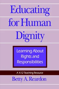 Educating for Human Dignity_cover