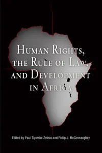 Human Rights, the Rule of Law, and Development in Africa_cover