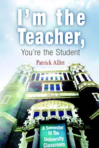 I'm the Teacher, You're the Student_cover