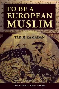 To Be a European Muslim_cover