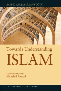 Towards Understanding Islam_cover