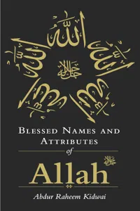 Blessed Names and Attributes of Allah_cover