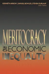 Meritocracy and Economic Inequality_cover