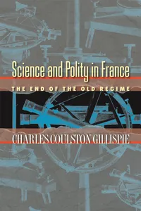 Science and Polity in France_cover