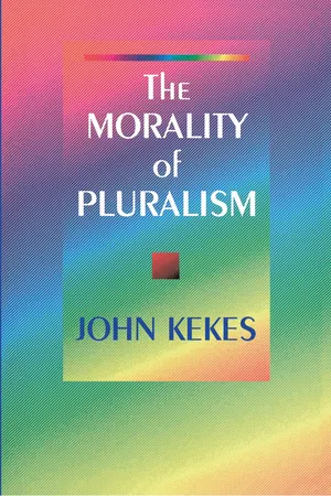 The Morality of Pluralism