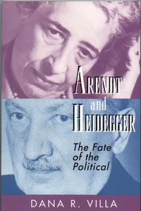 Arendt and Heidegger_cover