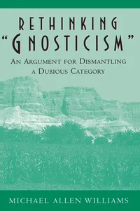 Rethinking "Gnosticism"_cover