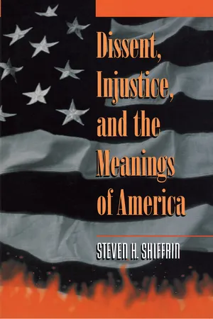 Dissent, Injustice, and the Meanings of America