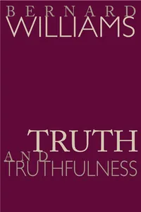 Truth and Truthfulness_cover