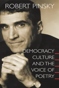 Democracy, Culture and the Voice of Poetry_cover