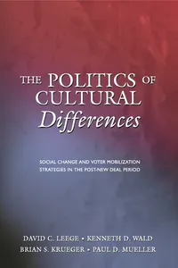 The Politics of Cultural Differences_cover