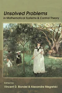 Unsolved Problems in Mathematical Systems and Control Theory_cover