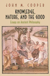 Knowledge, Nature, and the Good_cover