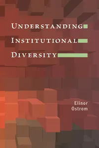 Understanding Institutional Diversity_cover