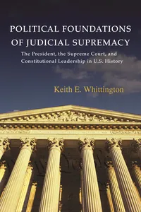 Political Foundations of Judicial Supremacy_cover