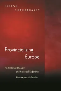 Provincializing Europe_cover
