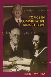 Topics in Commutative Ring Theory_cover