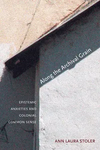 Along the Archival Grain_cover