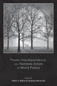 Power, Interdependence, and Nonstate Actors in World Politics_cover