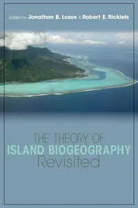 The Theory of Island Biogeography Revisited_cover