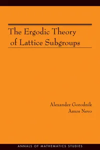 The Ergodic Theory of Lattice Subgroups_cover
