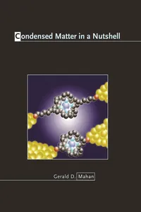 Condensed Matter in a Nutshell_cover