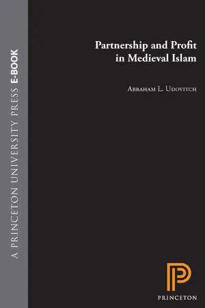 Partnership and Profit in Medieval Islam