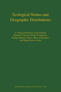 Ecological Niches and Geographic Distributions_cover
