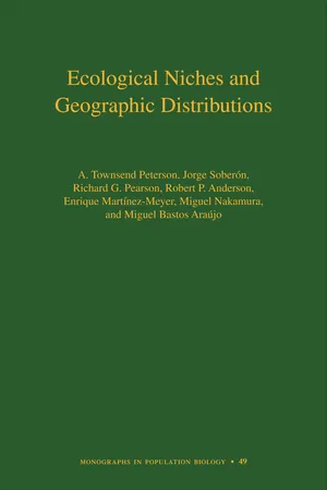 Monographs in Population Biology