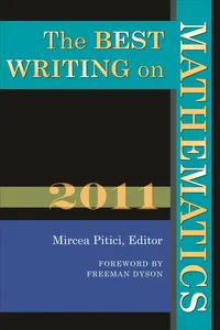 The Best Writing on Mathematics 2011_cover