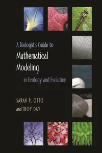 A Biologist's Guide to Mathematical Modeling in Ecology and Evolution_cover