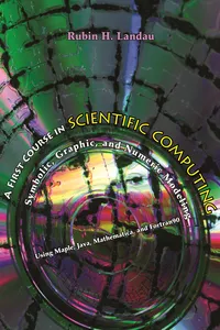 A First Course in Scientific Computing_cover