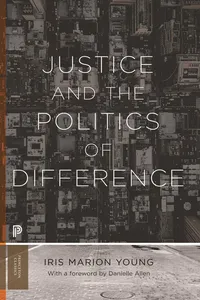 Justice and the Politics of Difference_cover