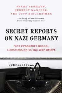 Secret Reports on Nazi Germany_cover